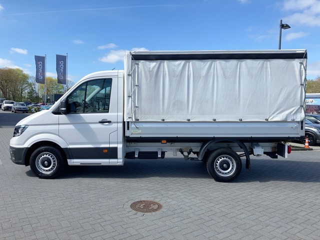 VW - Crafter 35 TDI Pritsche Plane AHK KLIMA RADIO TEL_4